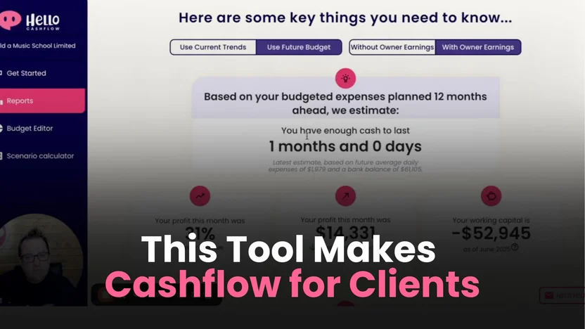 3. This Tool Makes Cashflow for Clients
