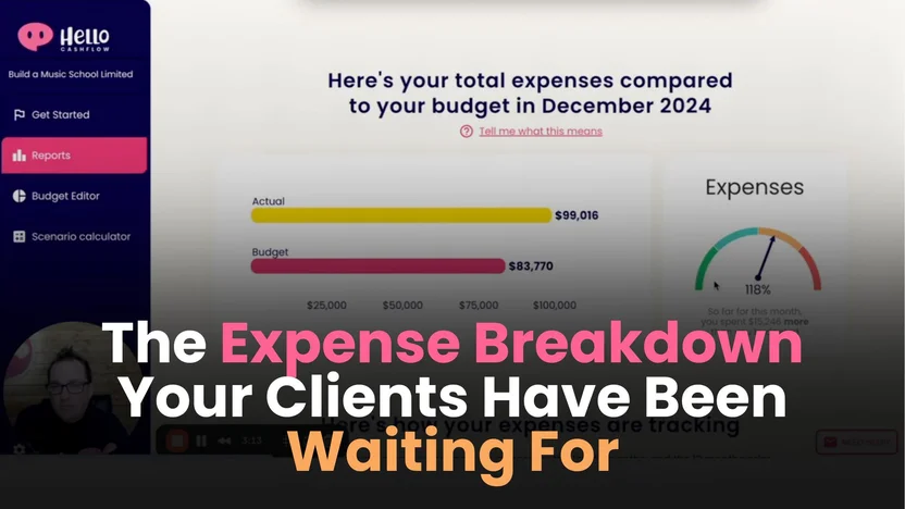 1. The Expense Breakdown Your Clients Have Been waiting For